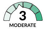 Moderate grade icon